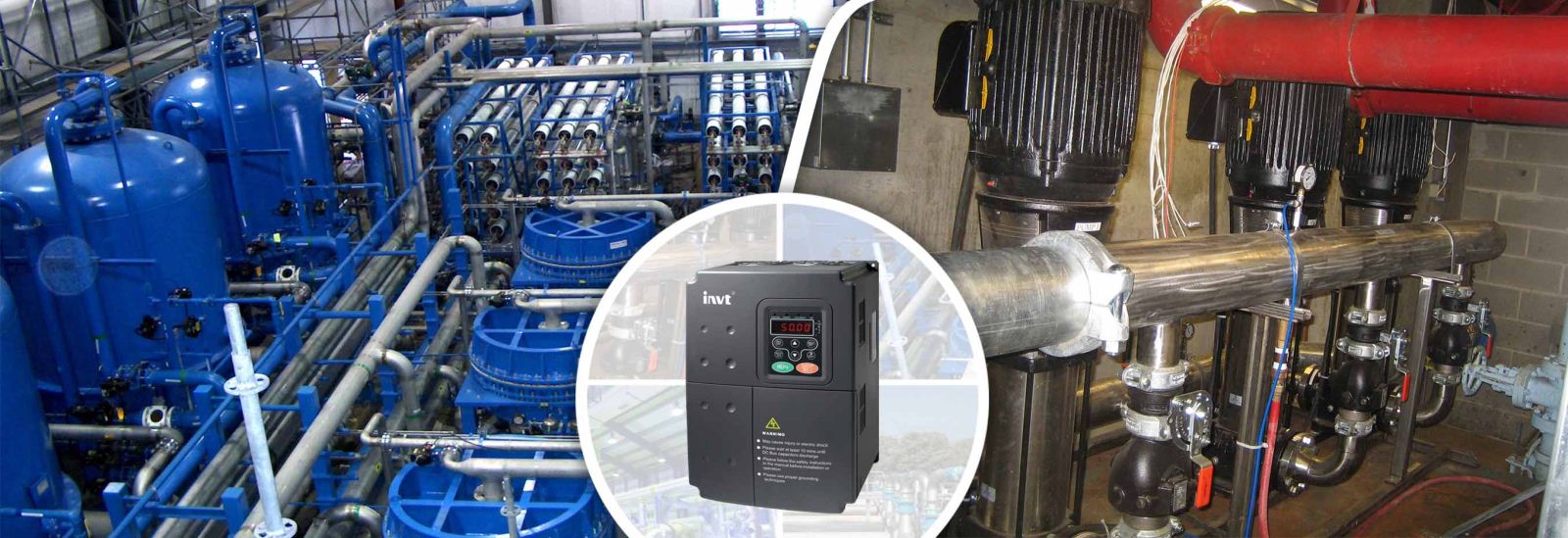 Biến tần CHV160A là dòng biến tần chuyên dụng cho cấp nước của hãng INVT