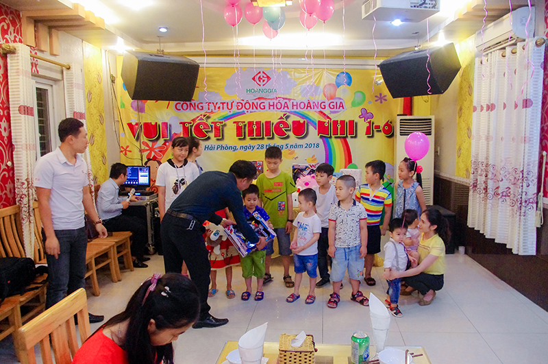 Tổ chức quốc tế thiếu nhi 1/6 tại Hoàng Gia Automation 01