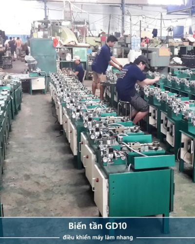 Công ty Tự động hóa Hoàng Gia HGA cung cấp biến tần GD10 điều khiển máy làm hương nhang