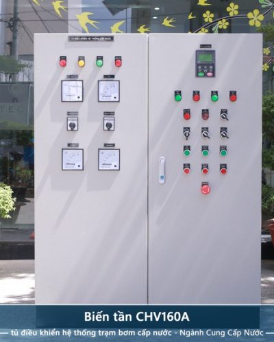Hoàng Gia cung cấp Tủ điện CHV160A cho trạm cấp nước 3 bơm