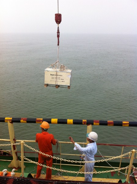 Hoàng Gia cung cấp biến tần GD200A điều khiển Hệ thống Bơm lọc nước biển - Tàu chở dầu GOLDEN OCEAN - Đảo Bạch Long Vỹ