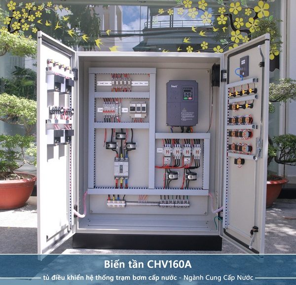 Tài liệu biến tần CHV160A chuyên dụng cho máy bơm nước 