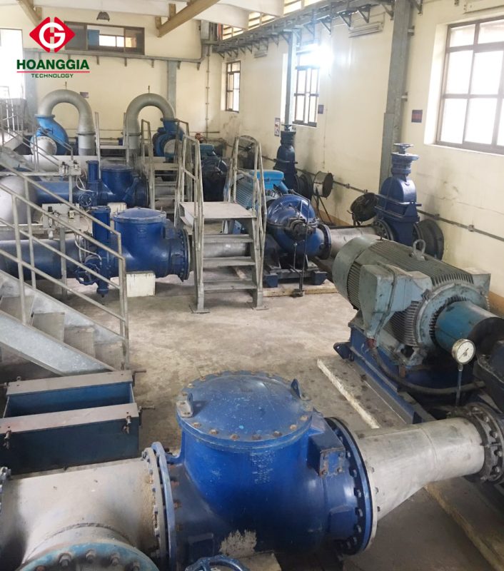 Tủ biến tần INVT công suất 400kW cho hệ thống bơm cấp nước tại Quảng Ninh 