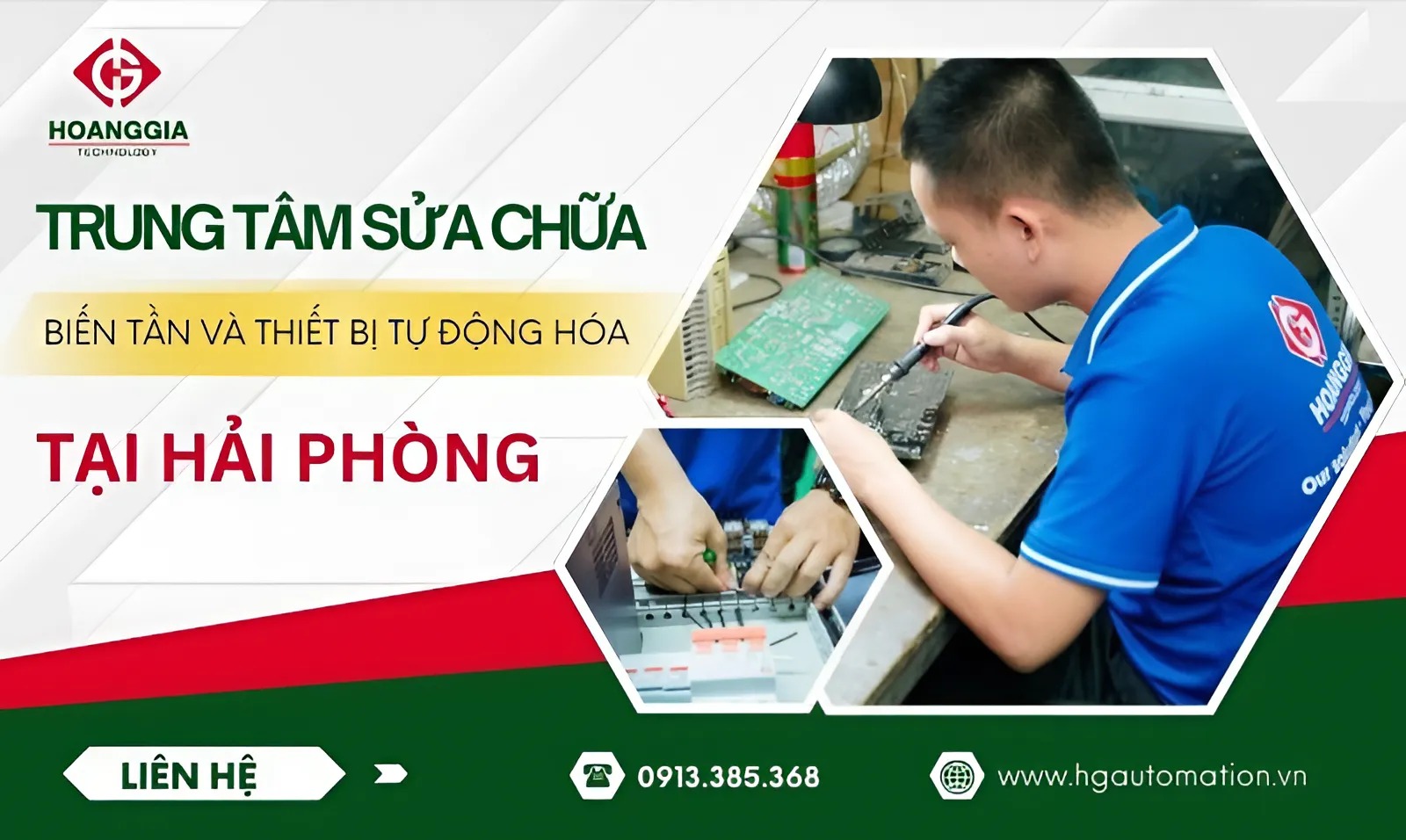 Trung tâm sửa chữa biến tần và thiết bị tự động hoá tại Hải Phòng