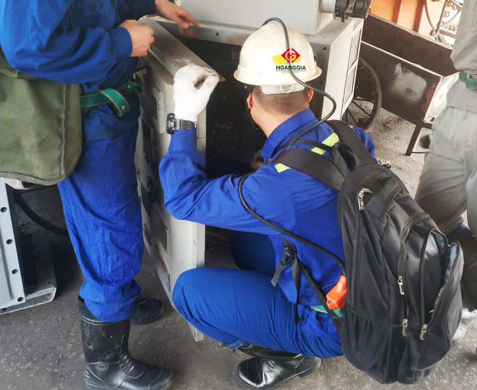 Lắp đặt, bảo dưỡng biến tần phòng nổ cho công ty khai thác than tại Quảng Ninh 