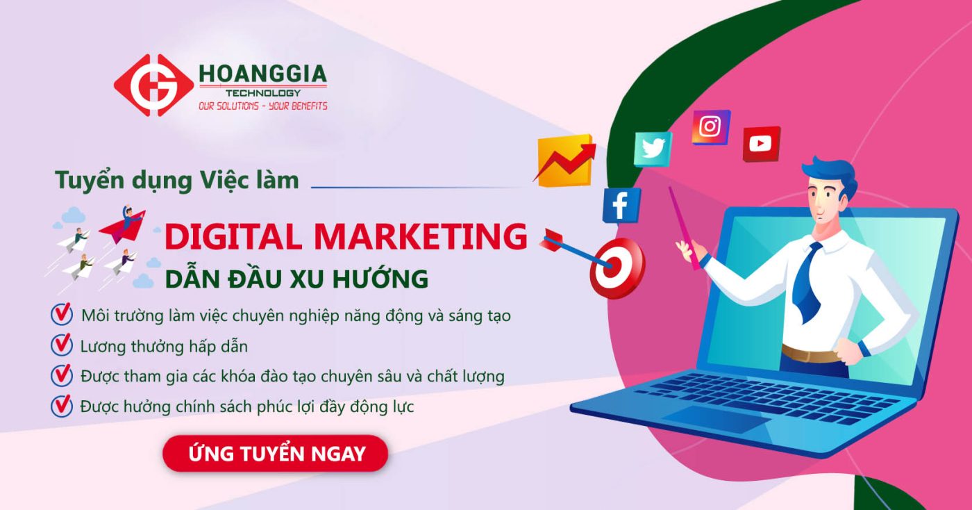 Tuyển dụng nhân viên Digital Marketing 