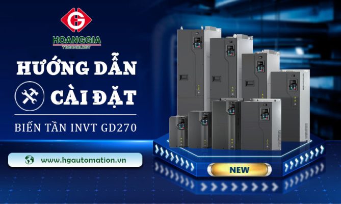 hướng dẫn cài đặt biến tần invt gd270