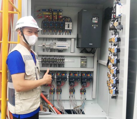 lắp đặt biến tần invt