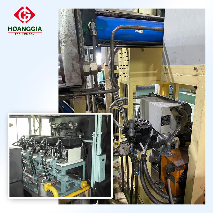 lắp biến tần INVT cho máy bơm thuỷ lực