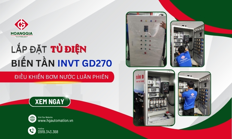 DỰ ÁN: CUNG CẤP GIẢI PHÁP TỦ ĐIỆN ĐIỀU KHIỂN HỆ THỐNG 3 BƠM 22KW TẠI KCN CẨM VĂN, HẢI PHÒNG 