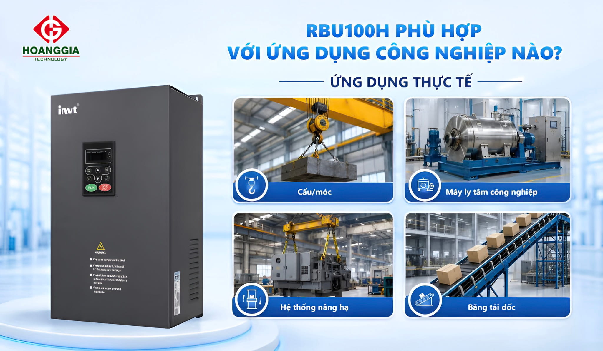 RBU100H – Giải pháp hãm tái sinh tiết kiệm năng lượng cho ngành công nghiệp